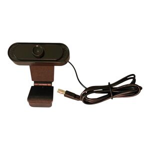 Black USB Webcam with Stand